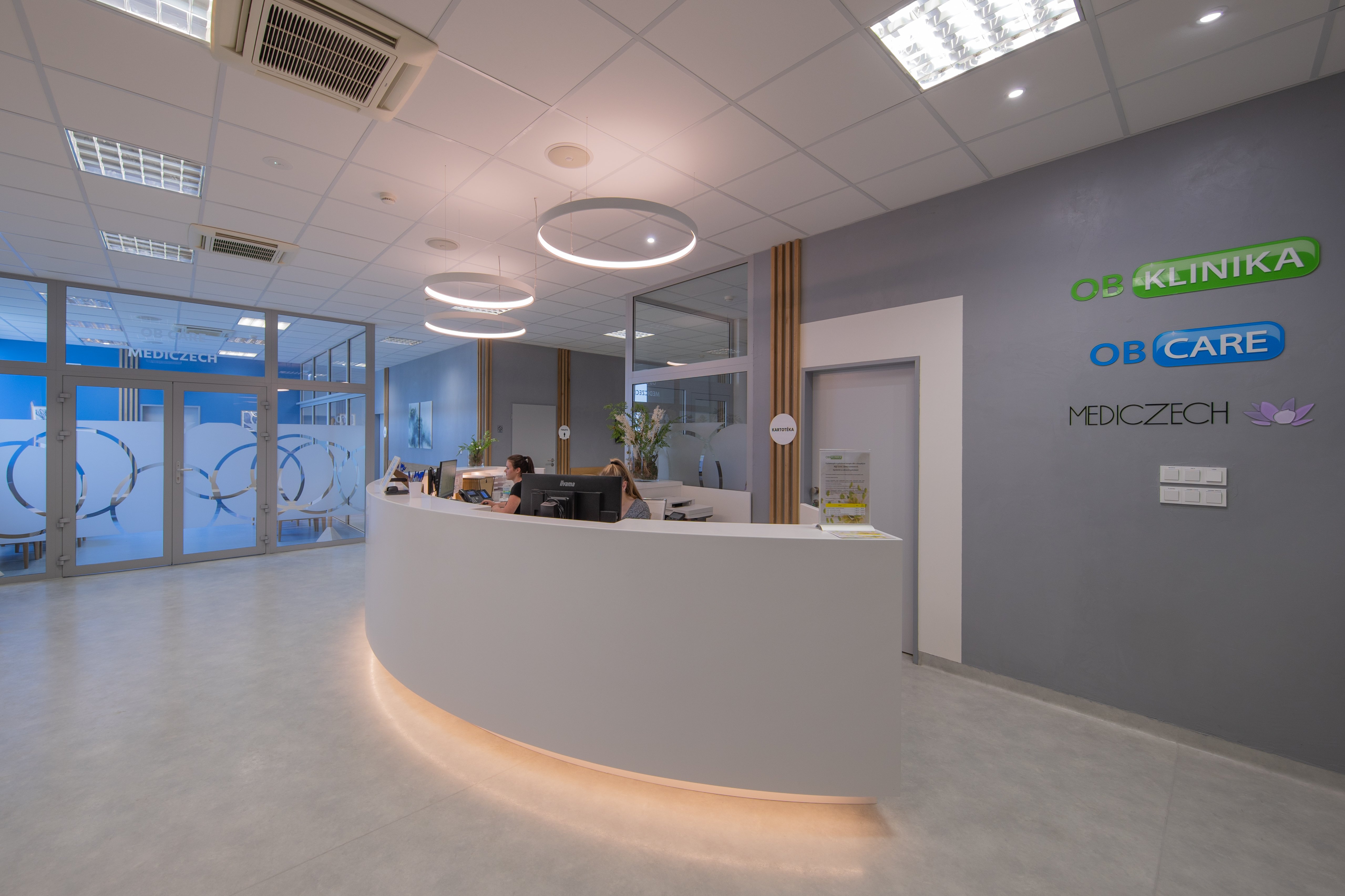 Nová recepce OB Kliniky